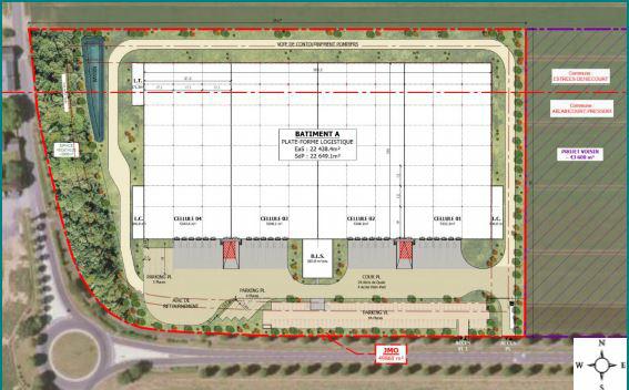 Entrepôt classe a Ablaincourt-Pressoir 22513m² Location entrepôt classe a Ablaincourt-Pressoir Somme OLLOG2205104 2